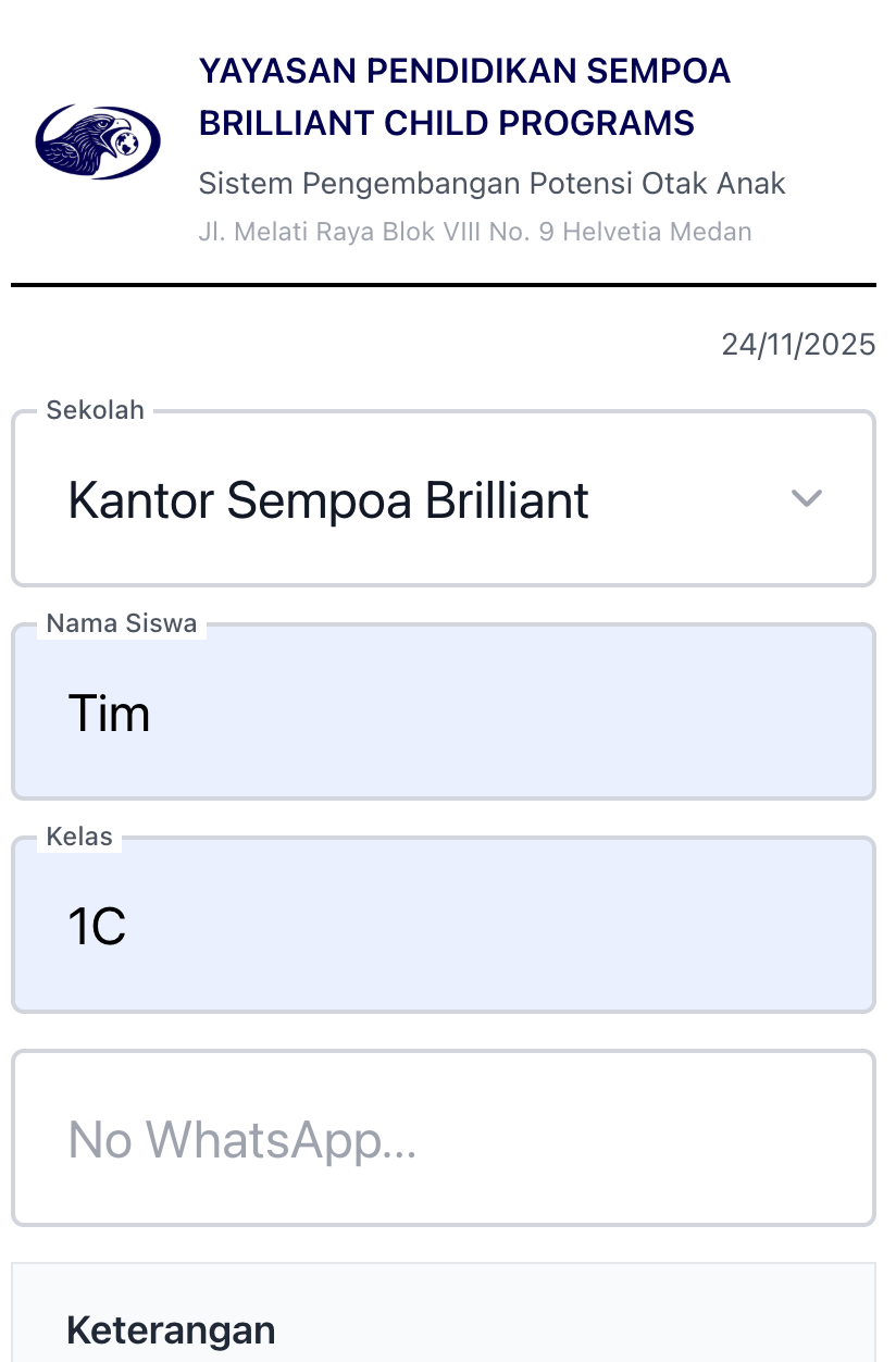 Form builder interface for creating custom data schemas